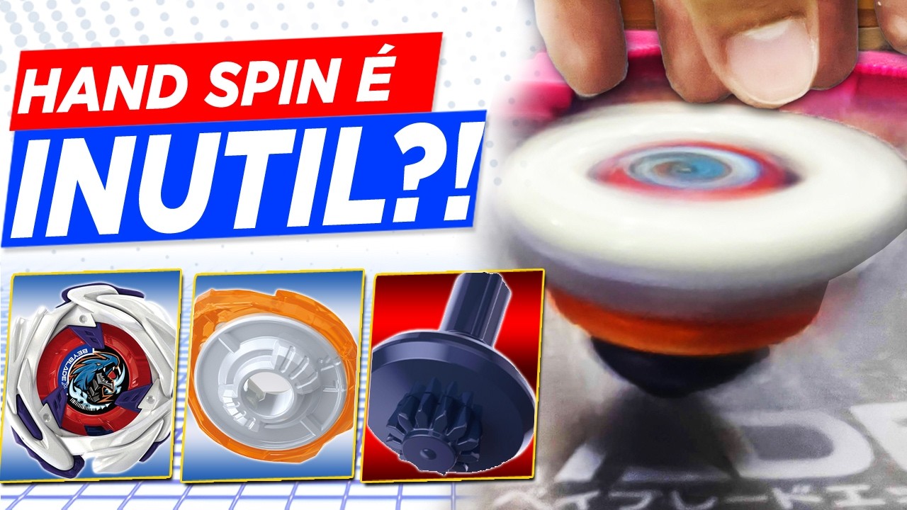 HAND SPIN de METEOR DRAGOON FUNCIONA? Teste com a mão BEYBLADE X