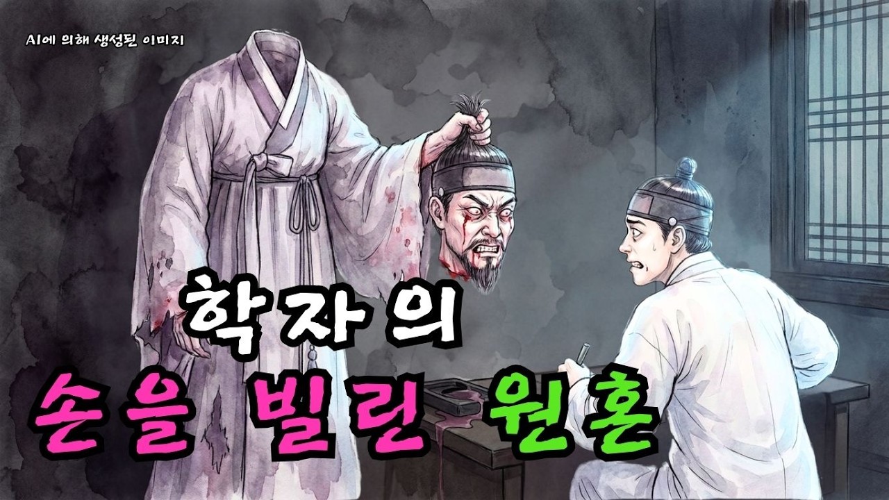 갈 때마다 피가 배어 나오는 낡은 벼루: 억울하게 참수당한 장원 급제자의 원혼이 학자의 손을 빌려 상소문을 다시 쓰다 | 야담 | 민담  |  조선시대