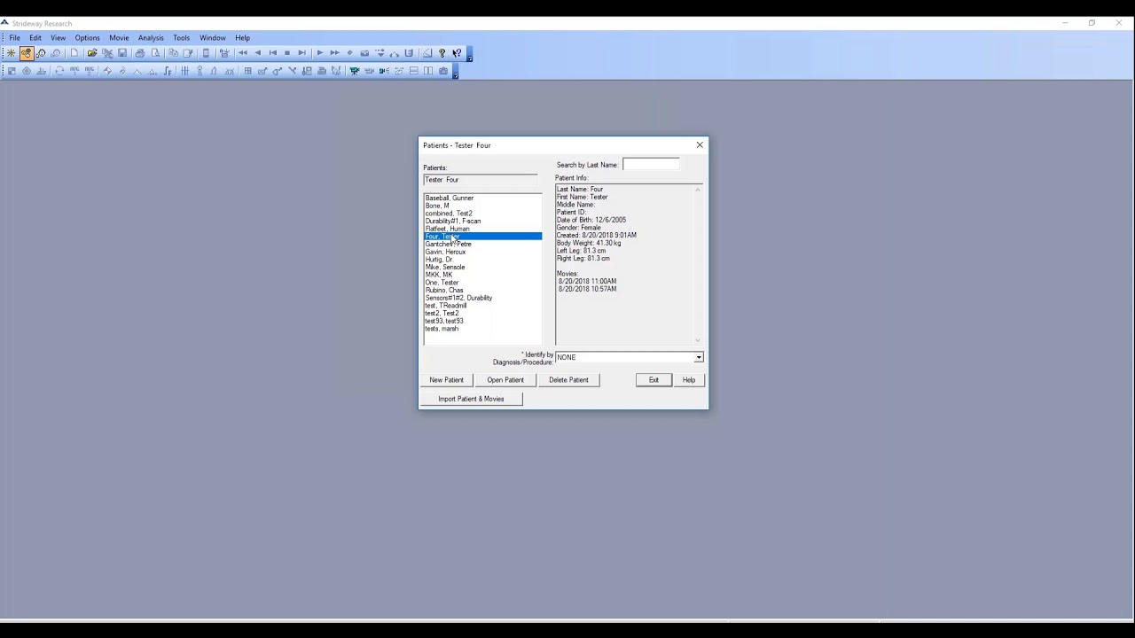 Strideway Software Tips - Editing and Selecting Your Gait Analysis Data
