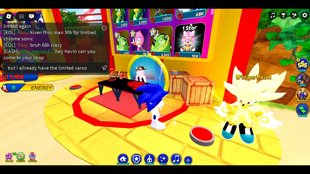 finally got limited  chrome chrome sonic sonic speed sim