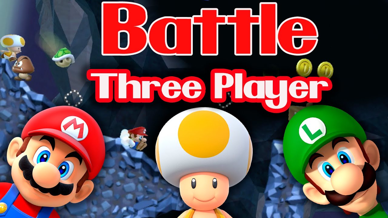 New Super Mario Bros. Wii Coin Battle – 3 Players (Multiplayer)