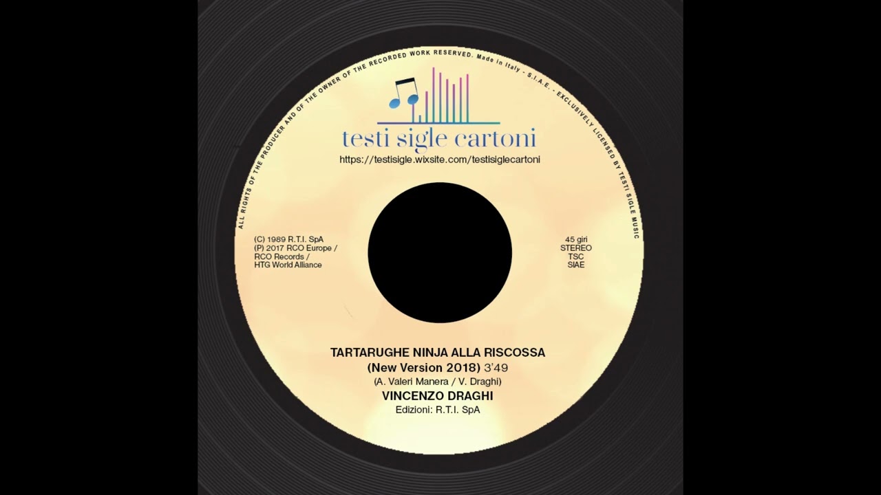Tartarughe Ninja alla riscossa (new version 2018) (Vincenzo Draghi)
