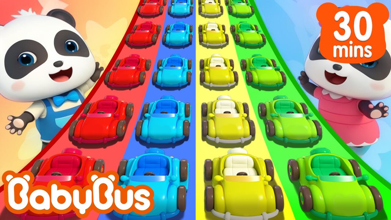 Những chiếc xe đồ chơi sắc màu | Kiki làm tay đua siêu tốc | Nhạc thiếu nhi vui nhộn | BabyBus