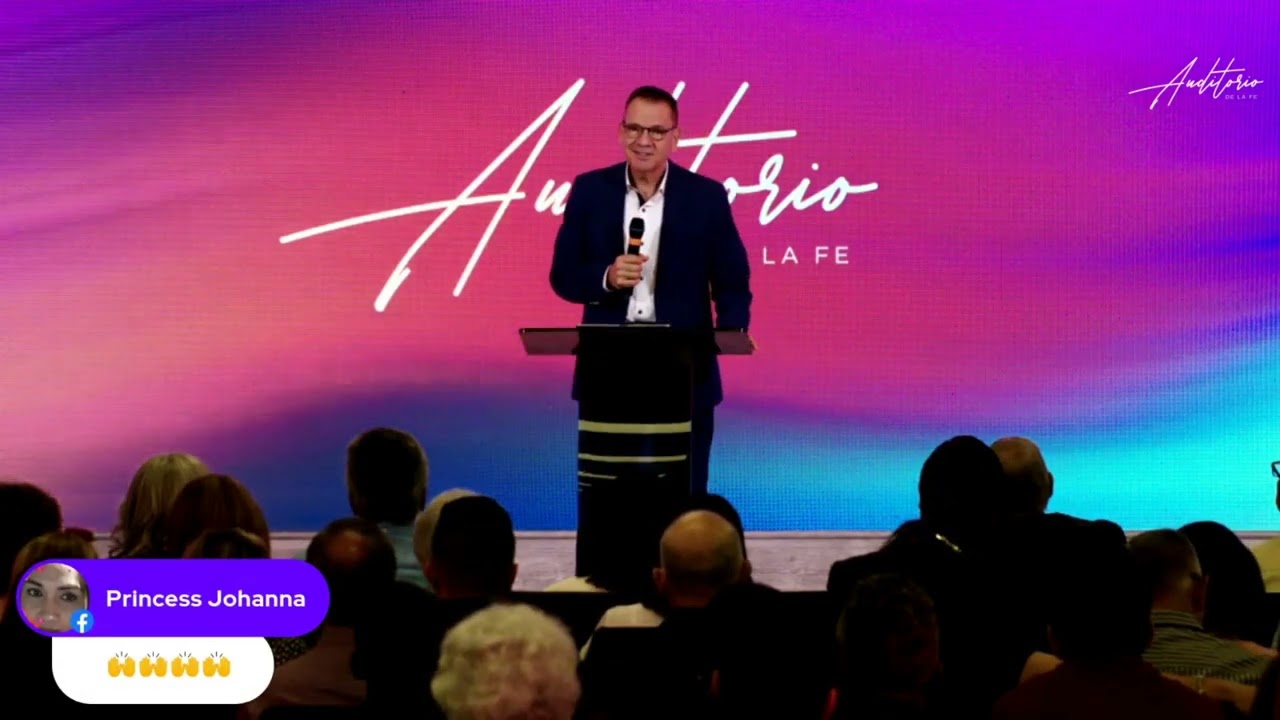 Tiempos Favorables, Apostol Juan Ballistreri en Auditorio de la Fe