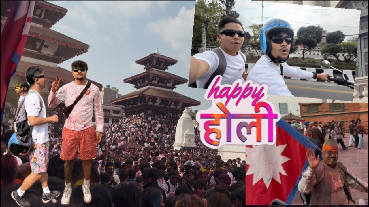 Happy holi everyone 2082 ❤️🙏🏻 #nepal #happyholi   