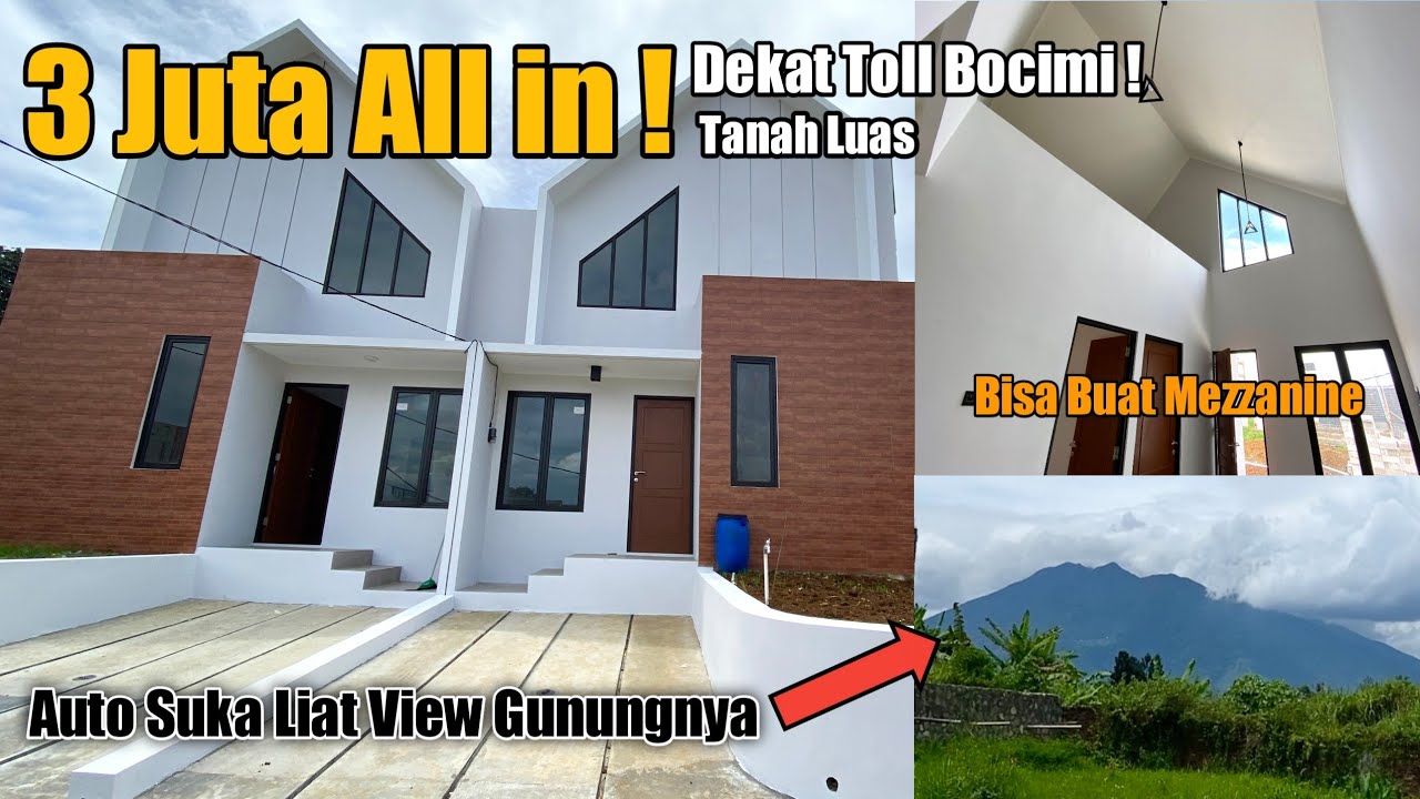 Rumah Minimalis Rasa Villa Sejuk Banget (6x12) 1 Lantai | Heliconia Garden
