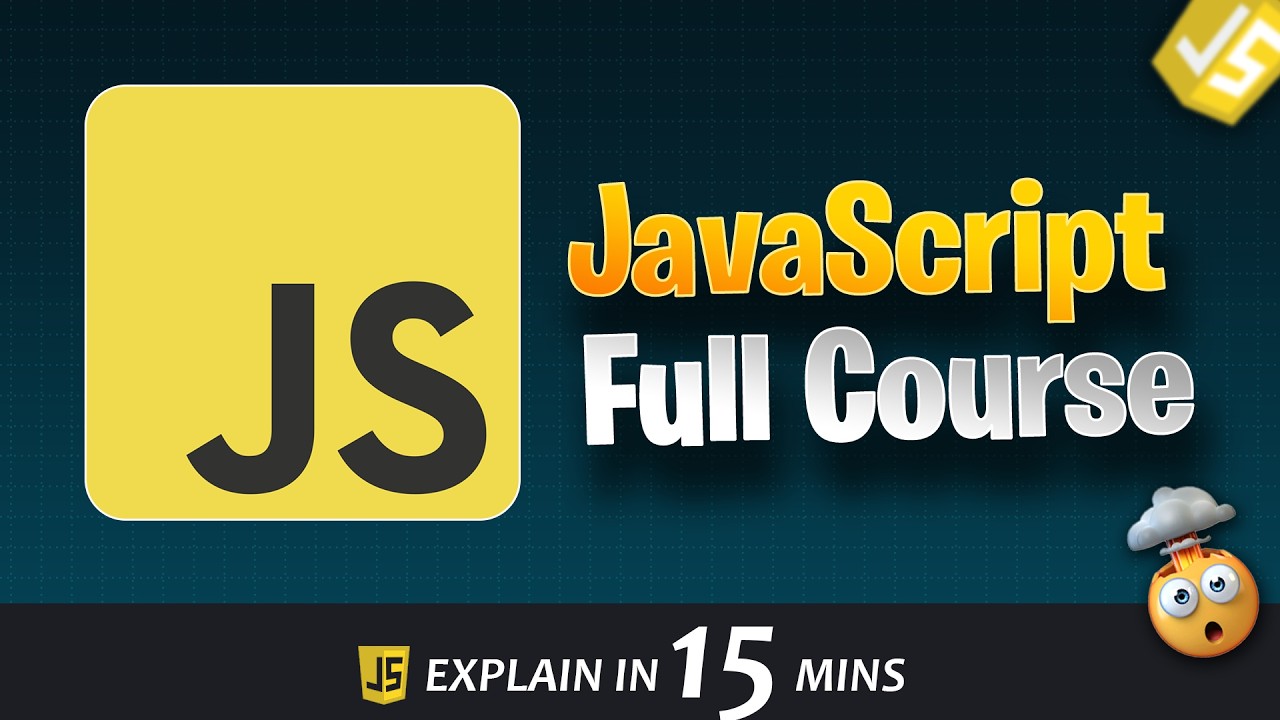 JavaScript Crash Course for Beginners | Complete JS Tutorial 2026