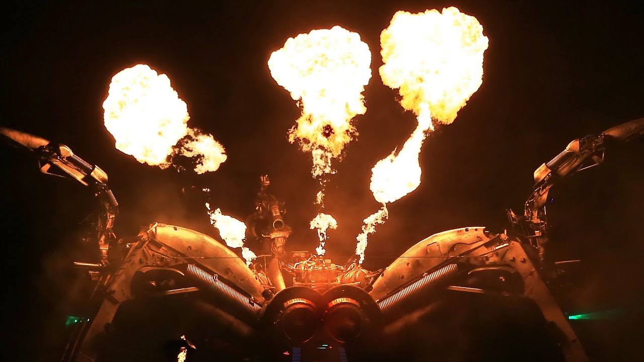 ARCADIA SPECTACULAR 'warm up show' @ Glastonbury 2014