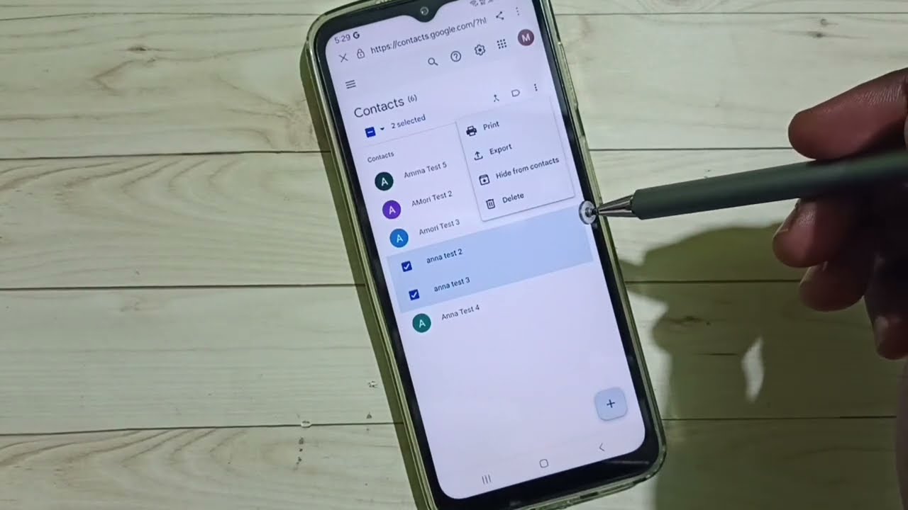 How to Delete Contacts from Gmail Account (Google Account) in Any Android Phone