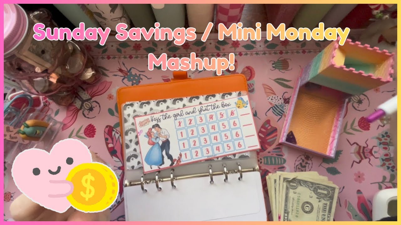 Mini Monday Mashup! | Catching up on Sunday savings #cashstuffing 