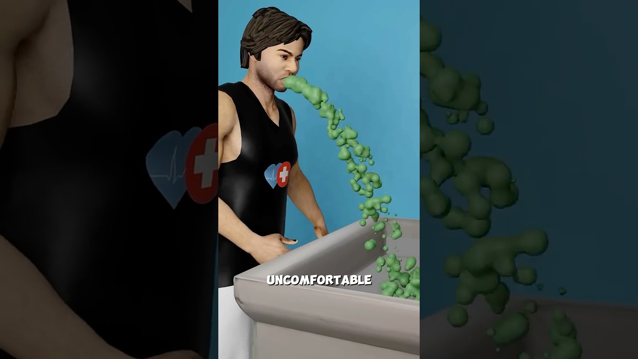 What happens when you vomit?? 🤮 #health #doctor #youtubeshorts #shorts #shortvideo #shortsvideo