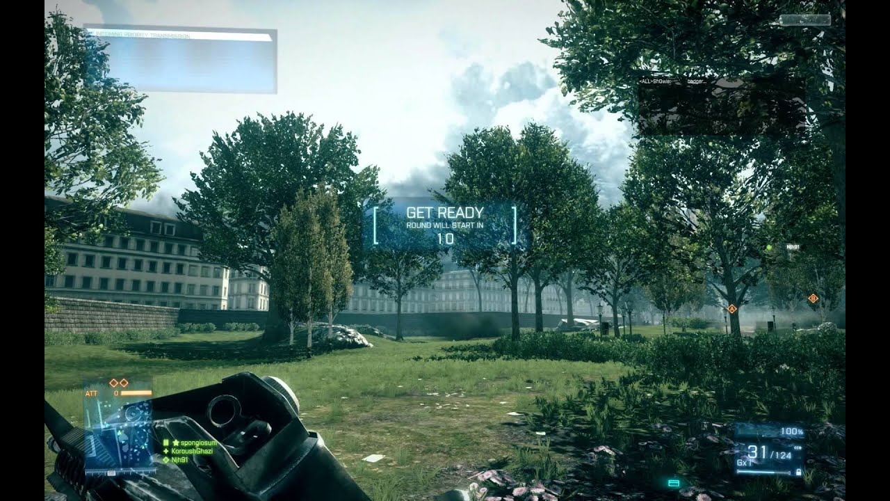Battlefield 3 Beta - PC Gameplay Ultra Settings (Metro)