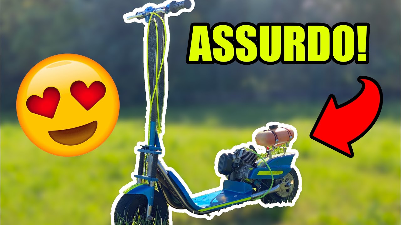 TEST MONOPATTINO A MOTORE 😍