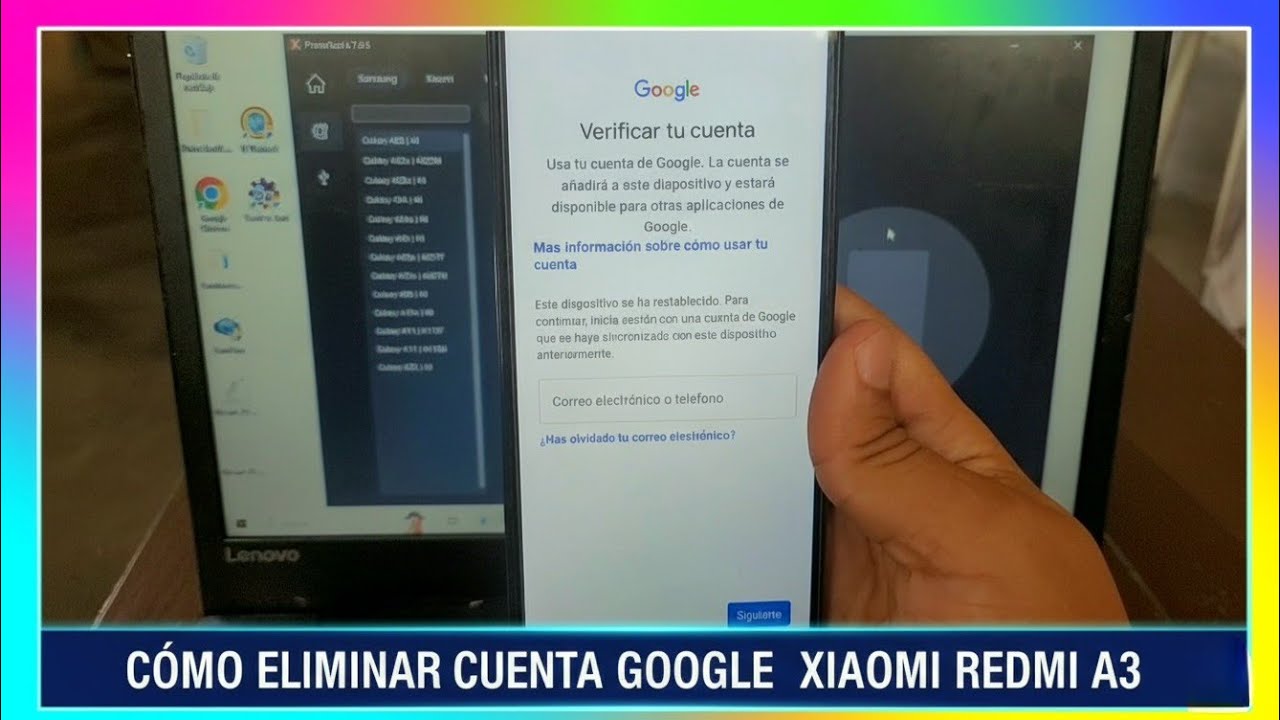 Eliminar Cuenta Google Xiaomi Redmi A3 en 5 minutos