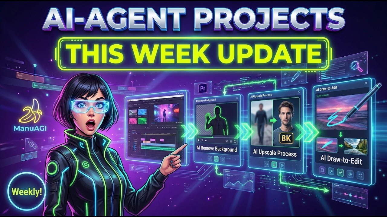 Najlepsze projekty agent&oacute;w AI: AEVS, AgentBrush, Ultramemory, Novu Connect i MiMo Code