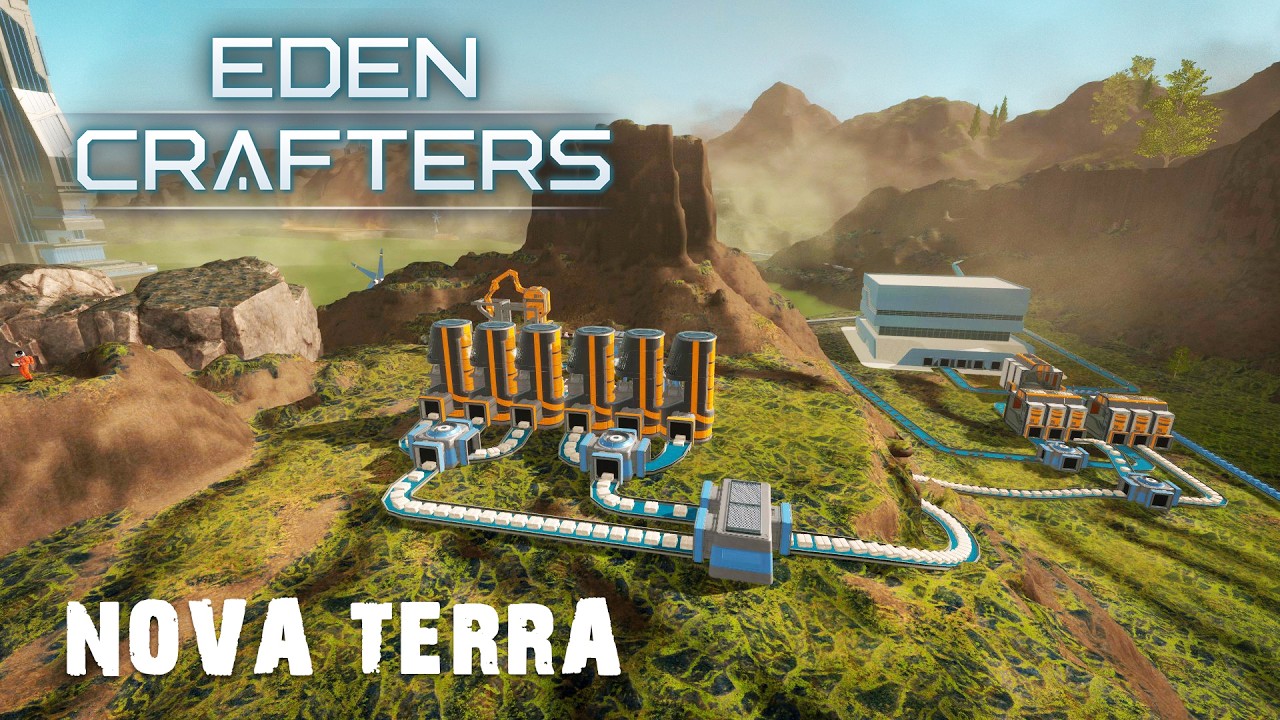 Eden Crafters - Nova Terra - AI Chip Factory And Teleporters [E13]
