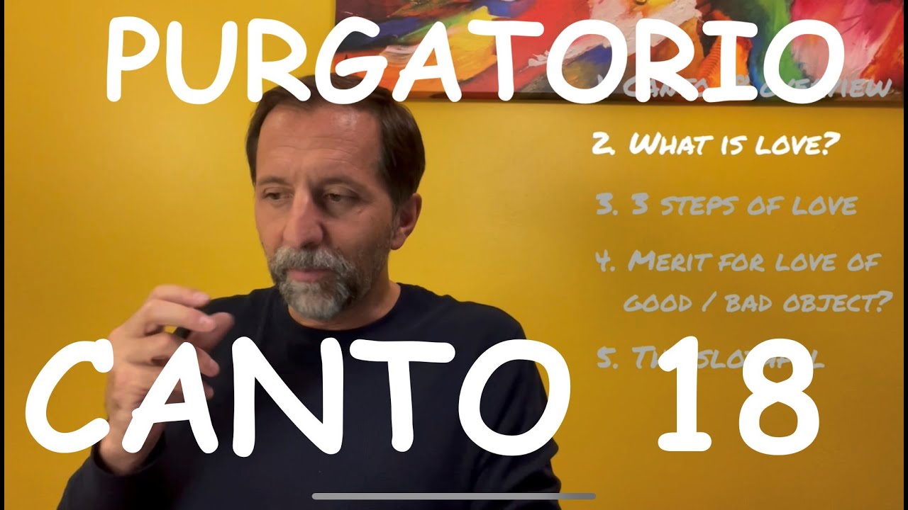 PURGATORIO CANTO 18 Summary and Analysis