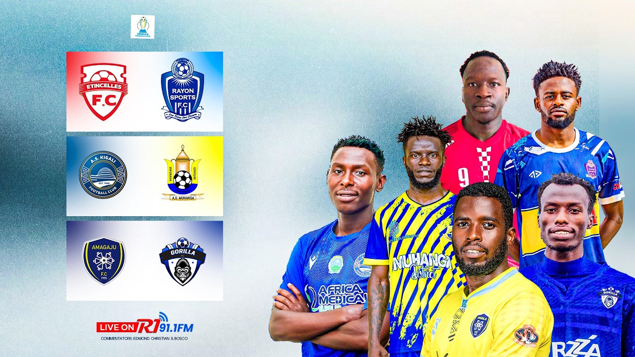 🔴LIVE: ETINCELLES 0-0 RAYON SPORTS II AS KIGALI 1-1 AS MUHANGA  II  AMAGAJU FC 1-0 GORILLA FC
