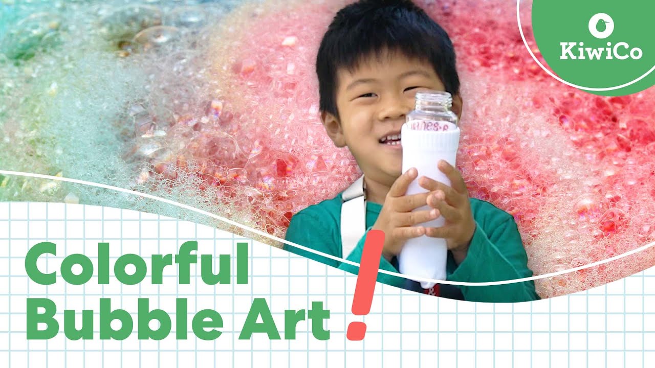 Create Bubble Snake Paintings | Exploration Station | KiwiCo