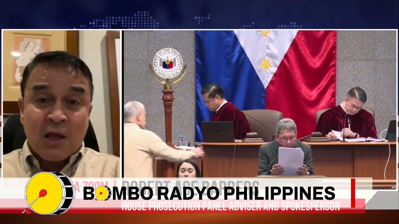 Interview kay Robert Ace Barbers tungkol sa pag-adjust ng Prosecution sa sub-judice rule ng trial.