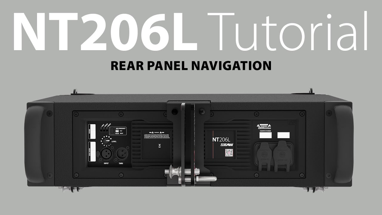 NT206L Rear Panel Navigation