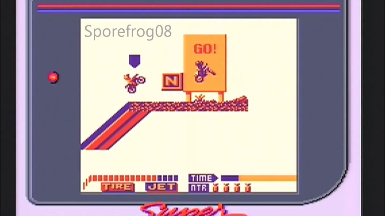 NINTENDO GAME BOY Motocross Maniacs - 