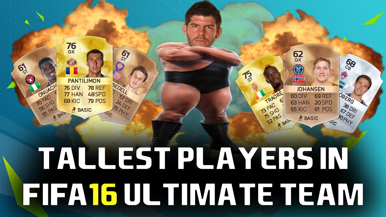 Tallest Players In FIFA 16 | Top 10 | FIFA GIANTS