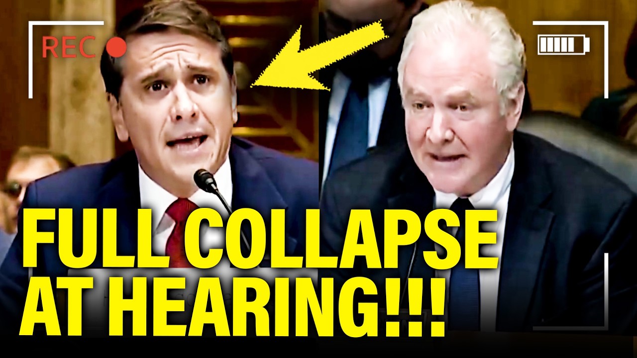 Trump AG has FULL COLLAPSE at SENATE HEARING