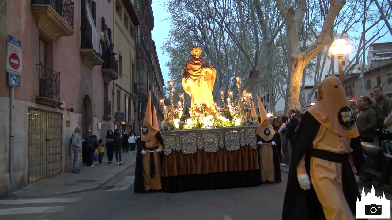 Semana Santa Palma 2024 - Domingo de Ramos - Santa Mónica. La Rambla