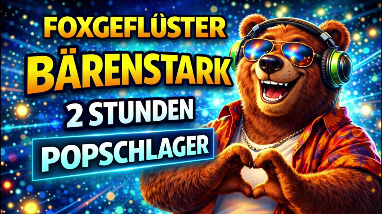 🧸 B&Auml;RENSTARK Vol. 1 &ndash; 2 Stunden NONSTOP die sch&ouml;nsten DiscoFox & Schlager Hits  | FOXGEFL&Uuml;STER