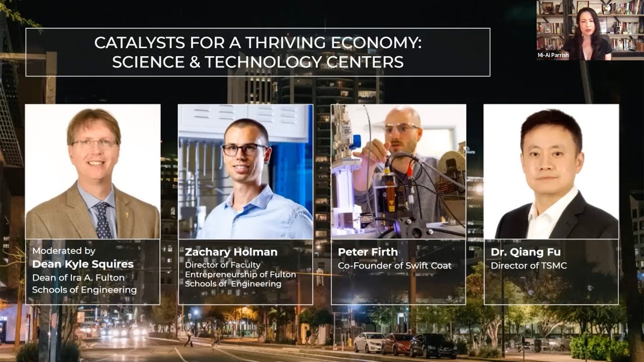 ASU Panel: Science & Technology Centers Attract Industry Innovators | AZ State of Innovation Summit