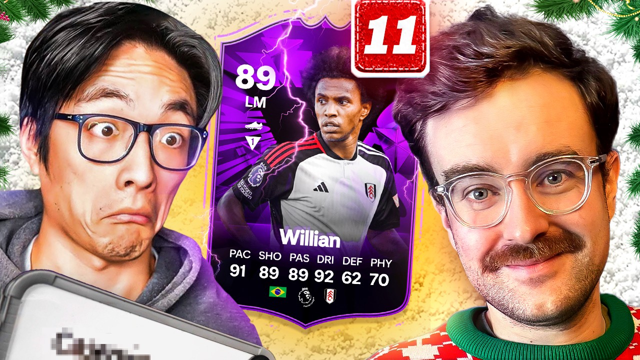 FC24 Squad Builder Showdown Advent!!! UPGRADED WILLIAN!!! Day 11 vs James