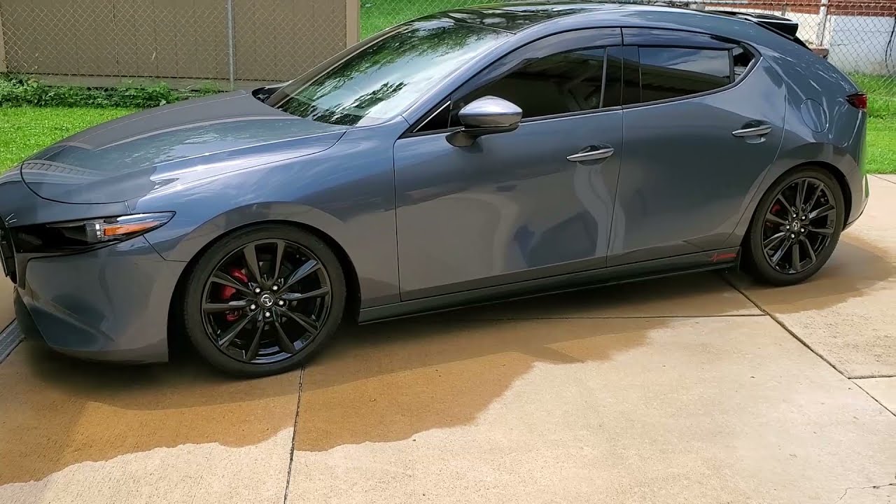 Mid summer update and 2 years of ownership Mazda 3. Condition of paint, Plastidip & Mods.