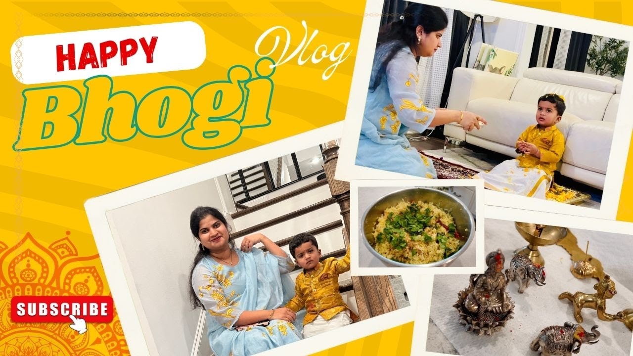 Bhogi Celebrations | భోగి పండుగ in USA | Telugu Vlogs🪔