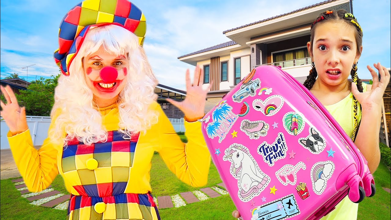 🤡 Ne-am Cazat în CASA 🏚️  CLOVNULUI NEBUN ⛓️ NU putem EVADA 🔐