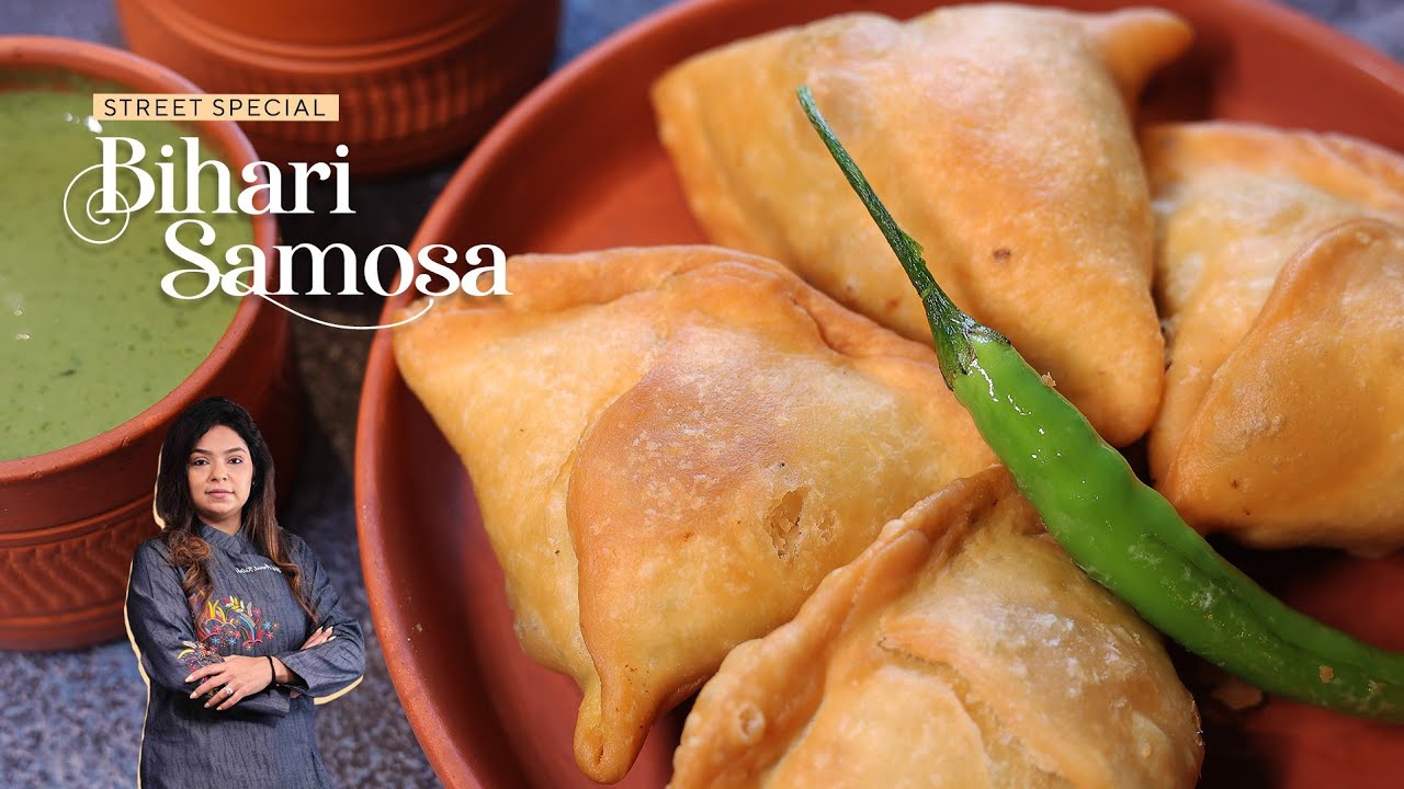 Bihari Samosa Recipe | Crispy & Spicy Street Style | Chef Aanal Kotak 