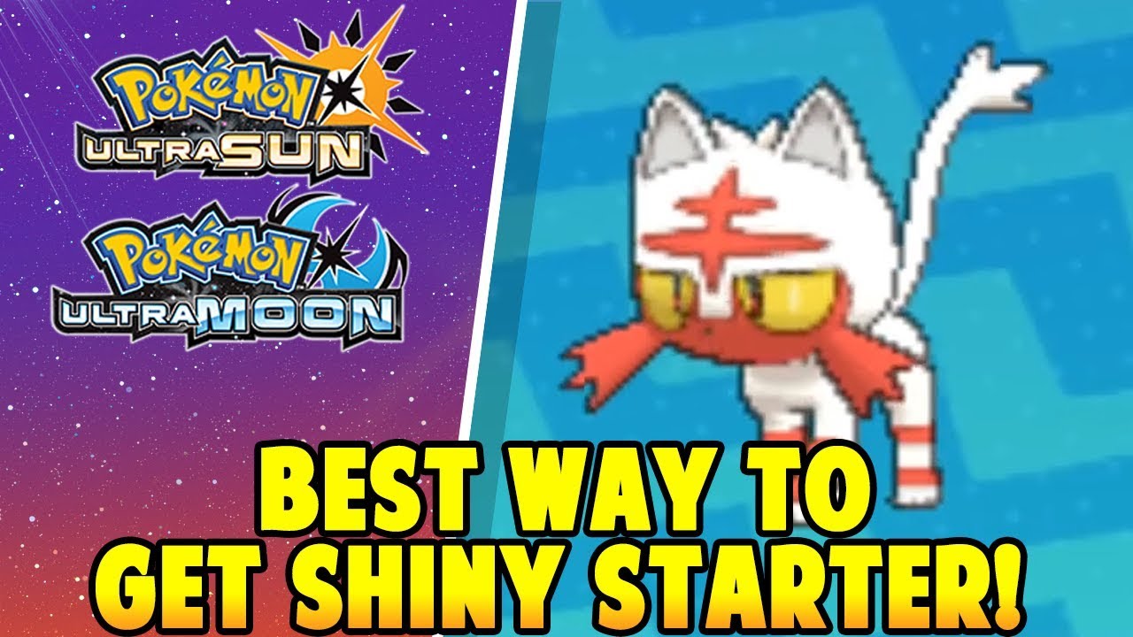 SHINY STARTERS! - Pokemon Ultra Sun and Ultra Moon Best Way to get Shiny Starter Through Soft Resets