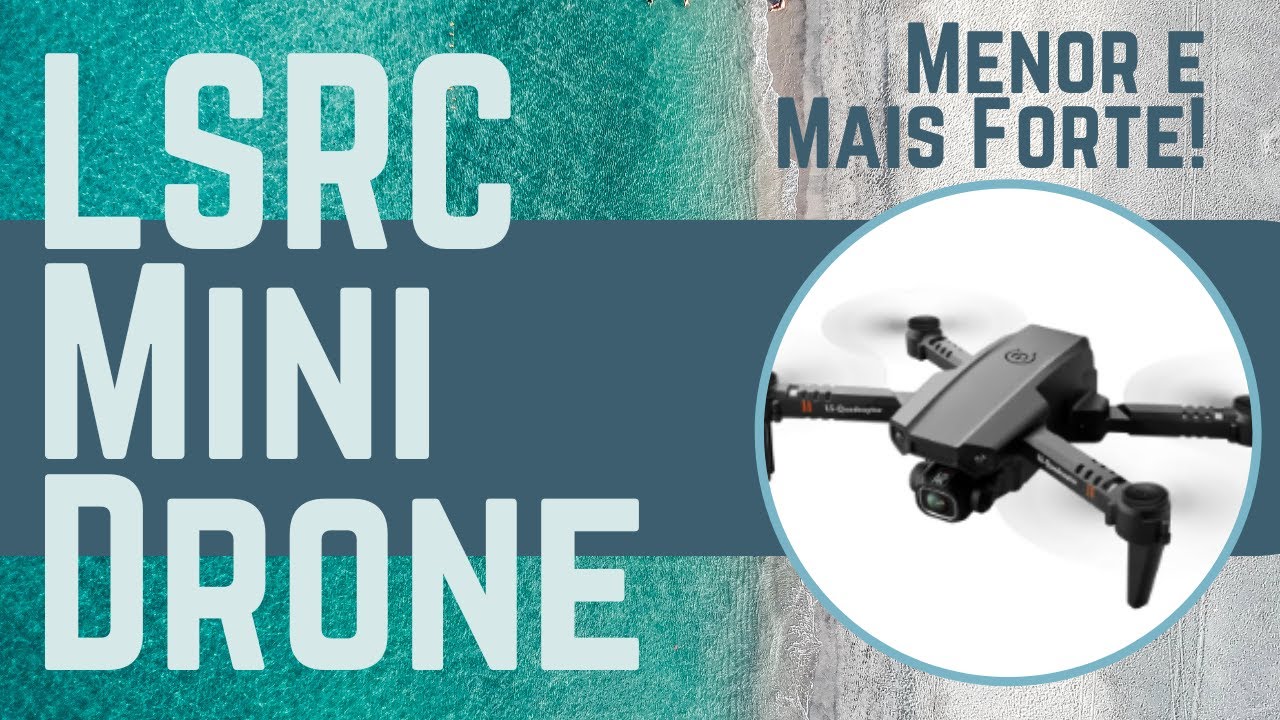 LSRC Mini Drone Review - DRONE Menor e Mais Forte!