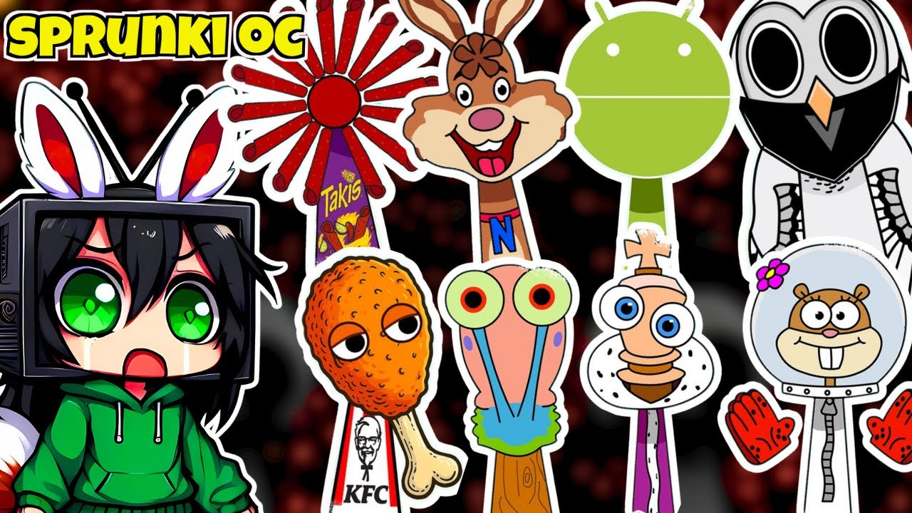 ENCONTRE a los NUEVOS SPRUNKIS OC #29 😱 | 99 NOCHES EN EL CIERVO, ANDROID & KINGER
