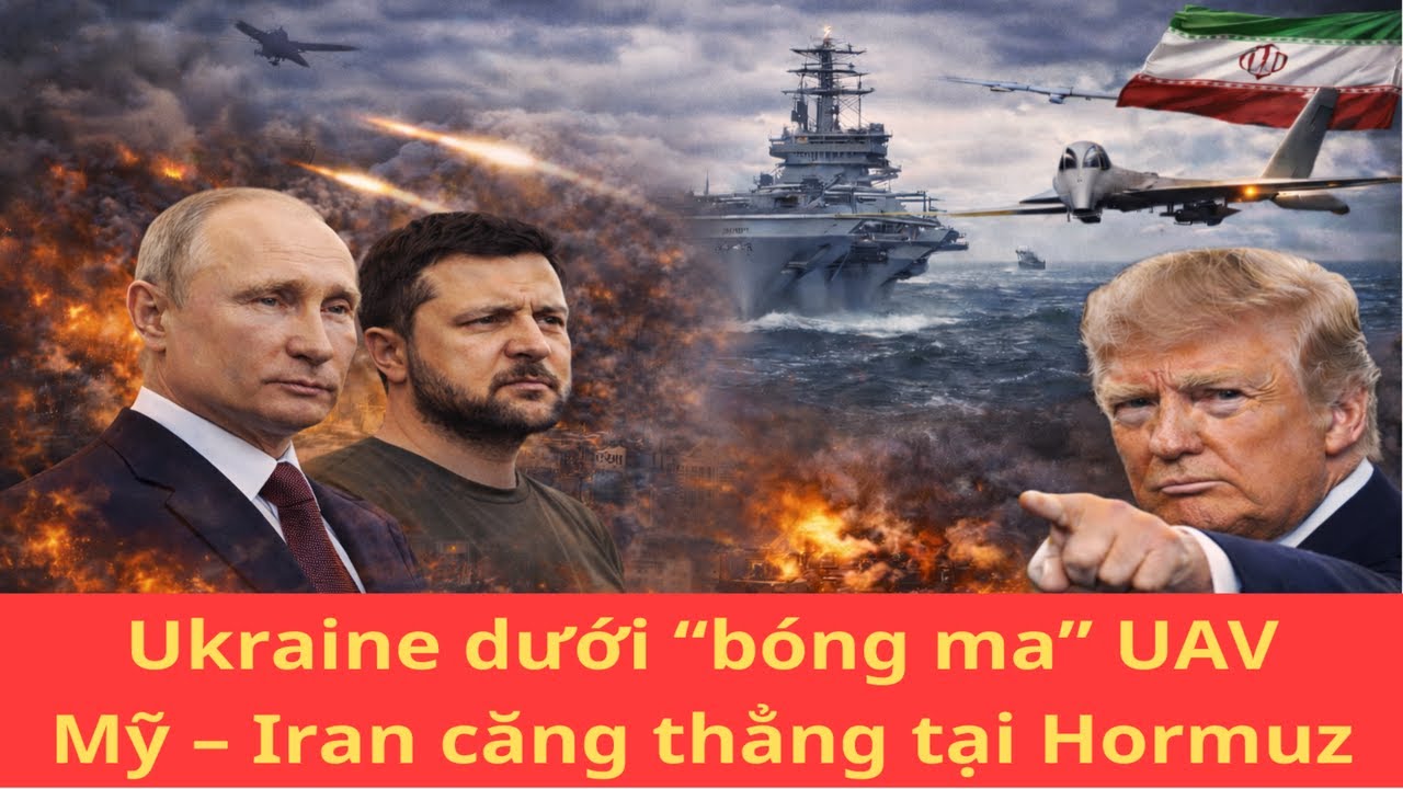 TIN NÓNG QUỐC TẾ 04/02/2026 | Ukraine dưới “bóng ma” UAV, Mỹ – Iran căng thẳng tại Hormuz