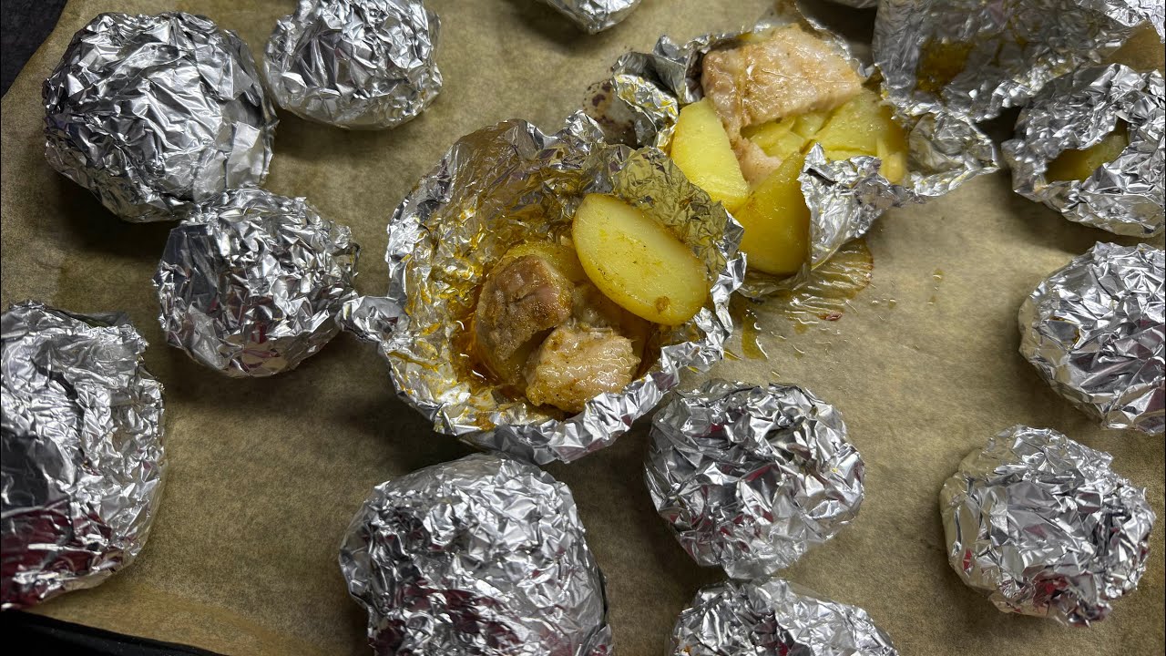 запечена картопля із салом! смак дитинства👌🏻