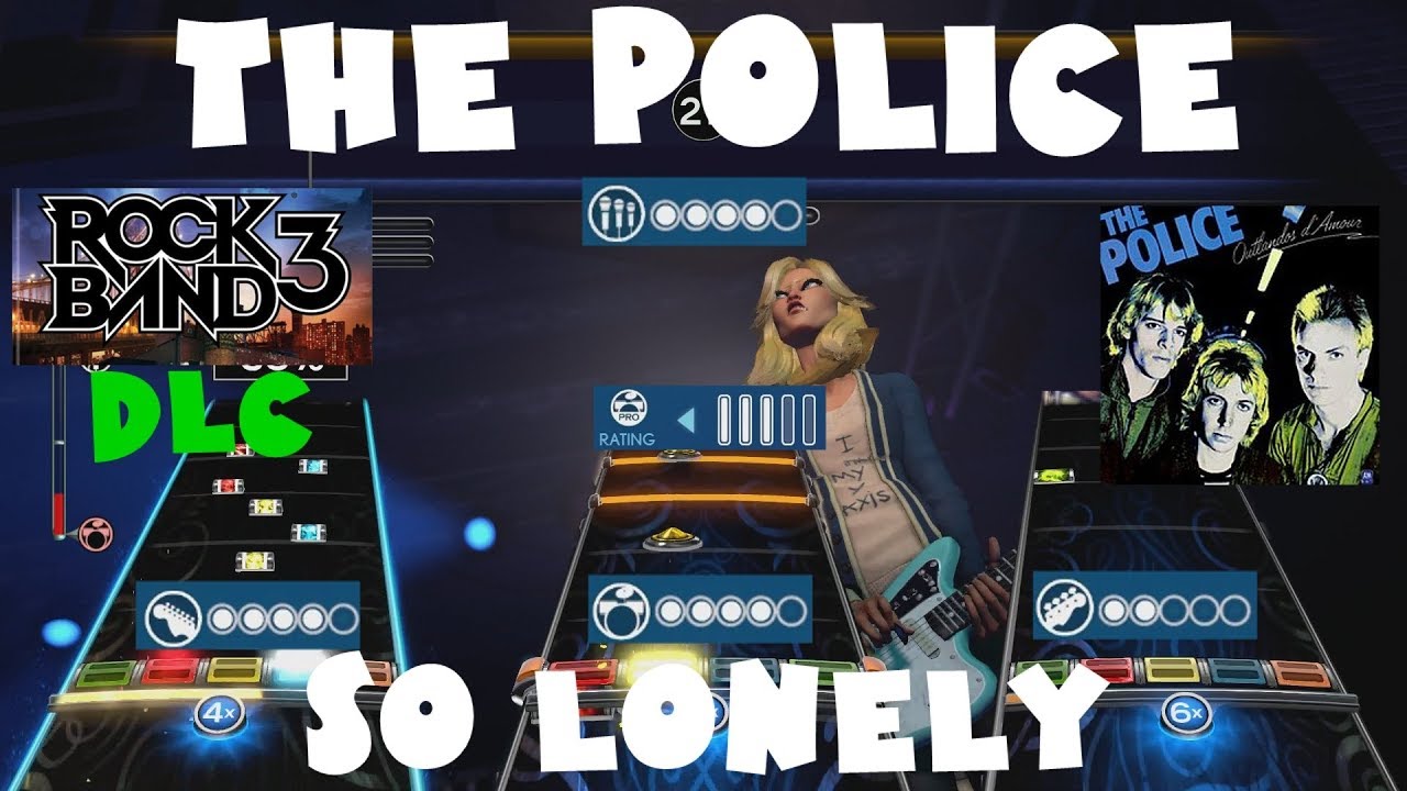 The Police - So Lonely - Rock Band 3 DLC Expert Full Band (March 15th, 2011)