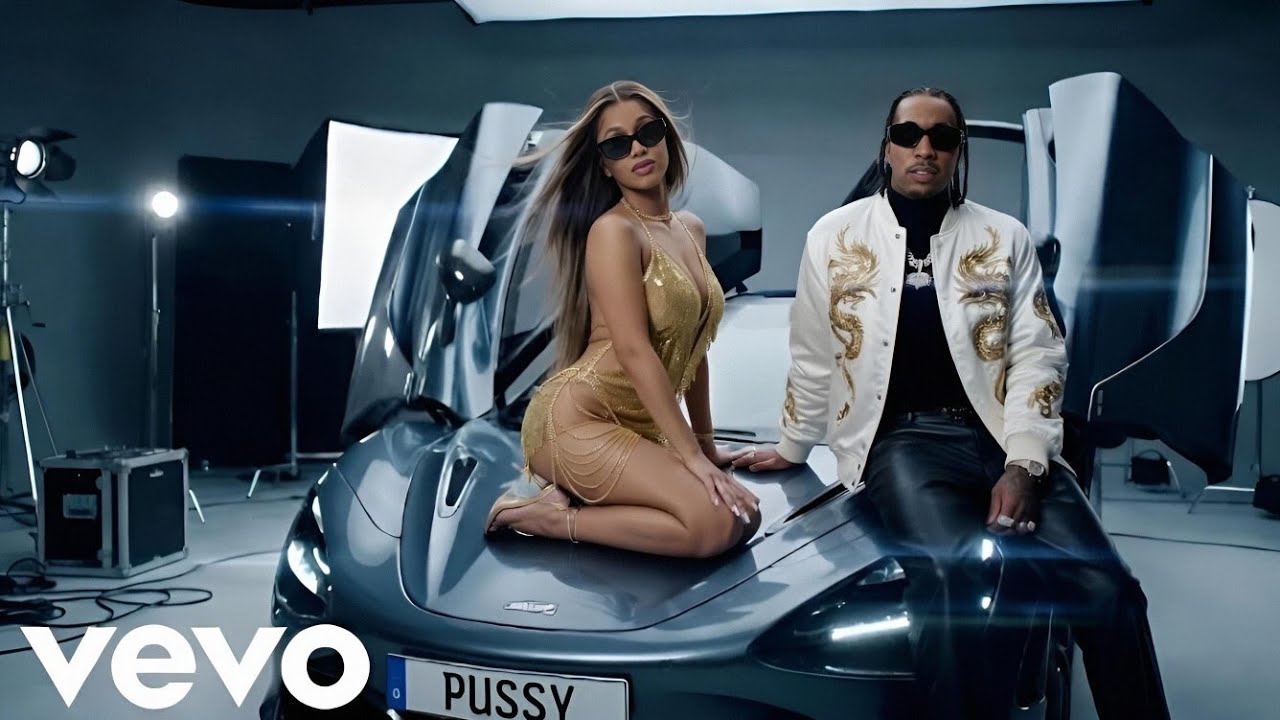 Tyga, Cardi B - AFTERPARTY (ft. Doja Cat, Chris Brown) | [Official Lyric Video]