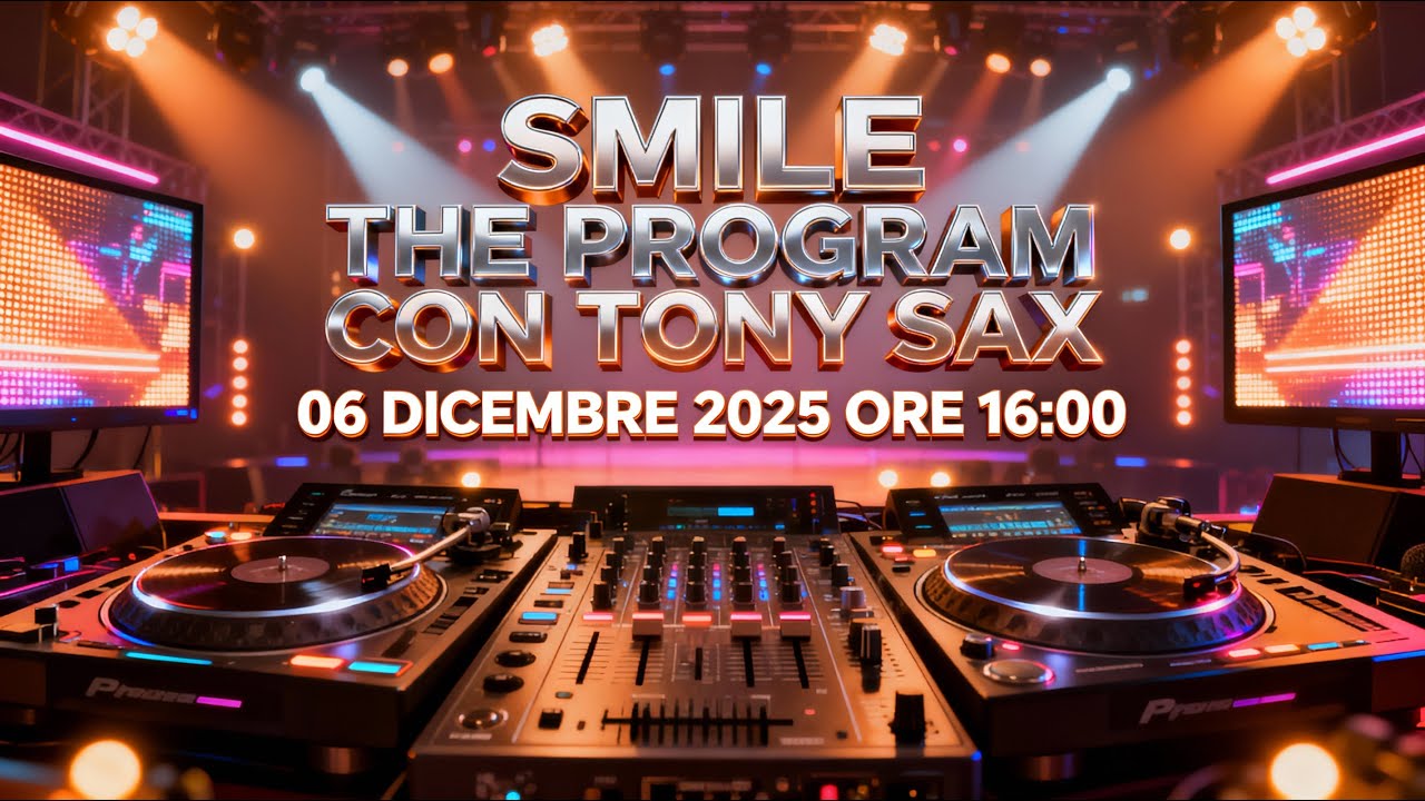 🎙️SABATO 06 DICEMBRE 2025⚡SMILE THE PROGRAM ⚡ 🌊| Diretta Radio 🔥 🔴