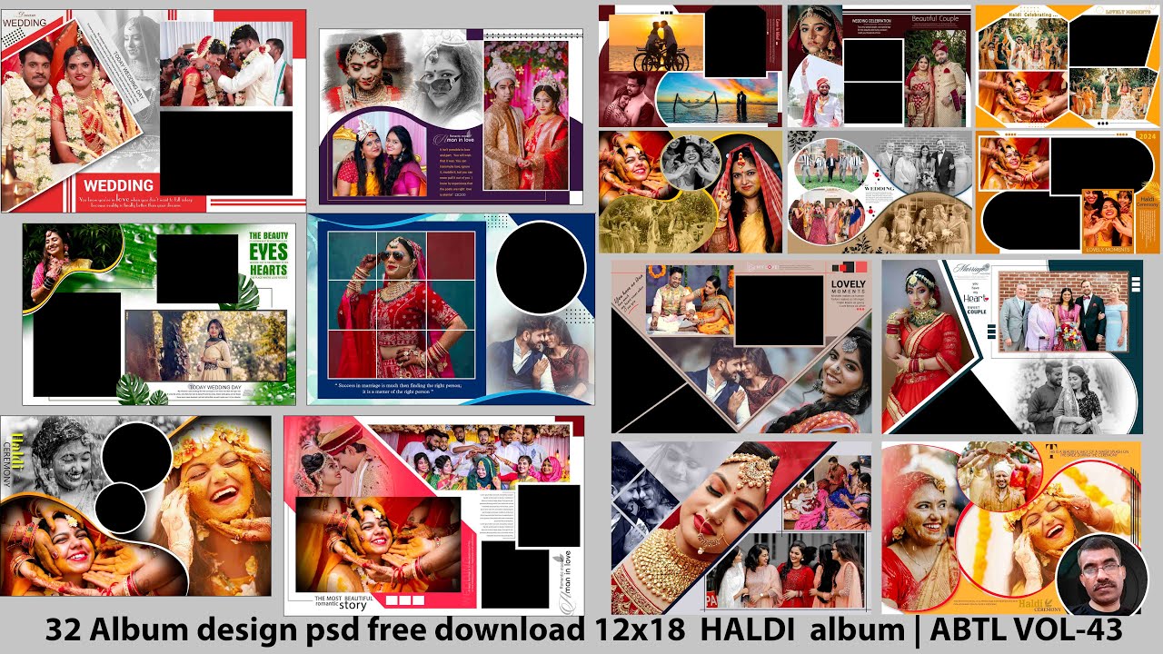 album design psd free download 12x18 album psd file download 32 frepsd360 | ABTL-43 #psd #vidhi
