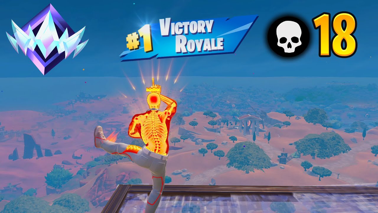 High Kill Solo Ranked Win Full Gameplay (Fortnite Season 3)