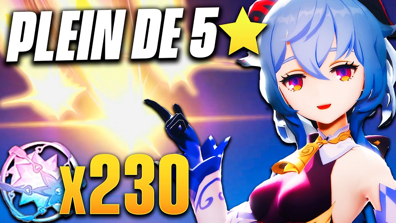 TROP DE 5★ ! 230+ Invocations Abonné pour GANYU : ÉNORME SESSION ! - Genshin Impact