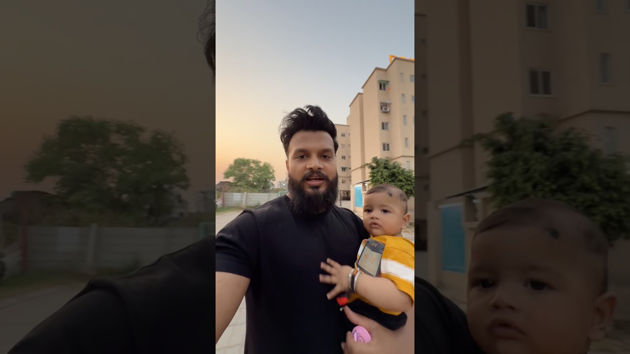 Впервые Санвик пошел со мной в парк 🥰 #subratsanyal #shorts #short #ytshorts #shortsvideo #viral