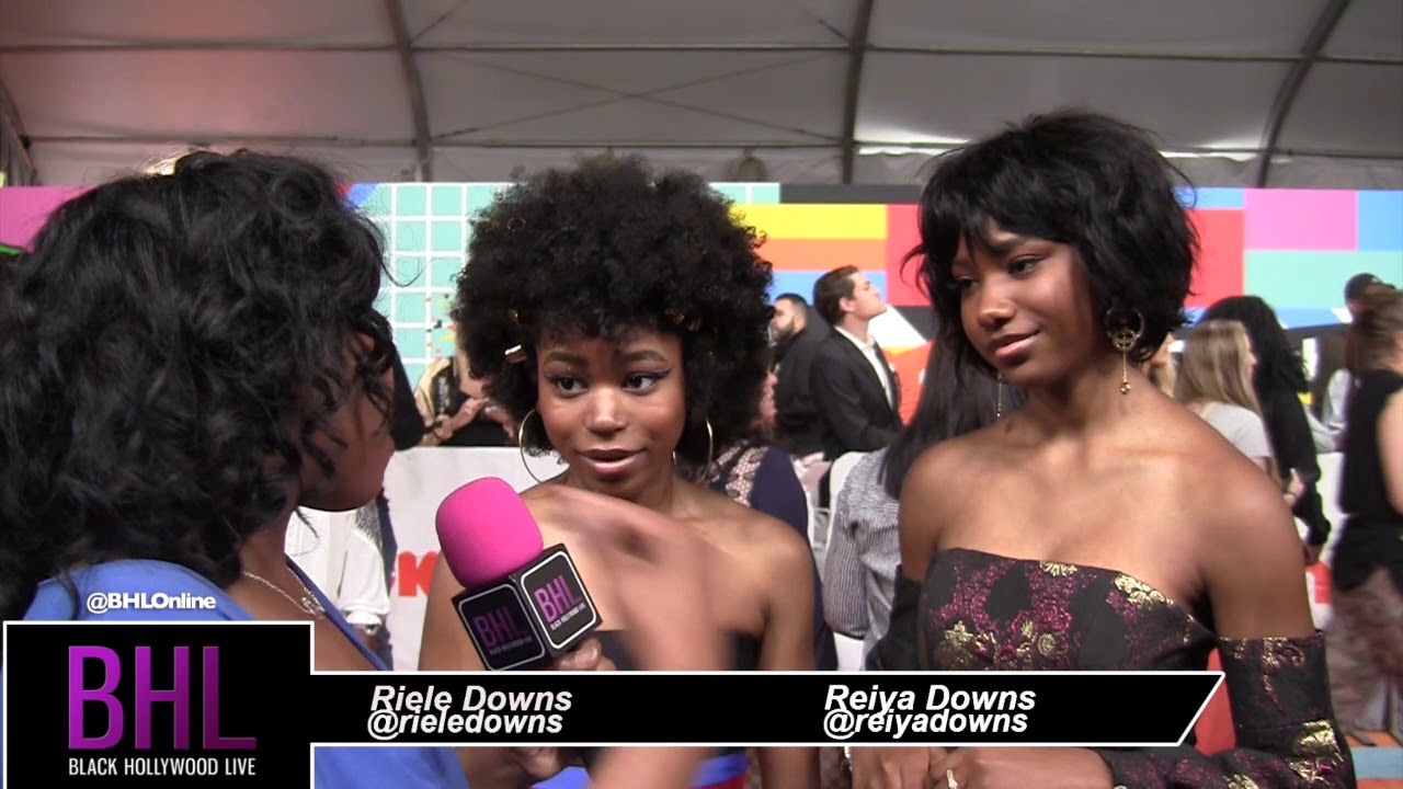 Riele and Reiya Downs l Kids Choice Awards 2018