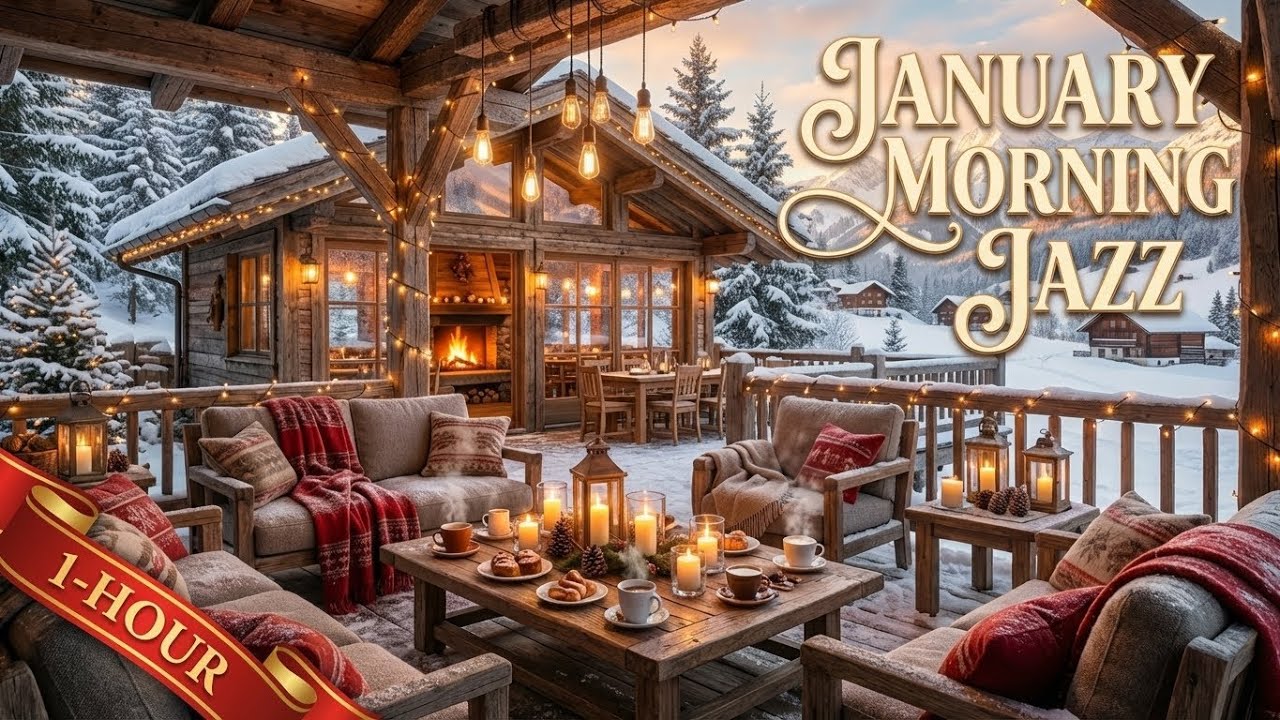 January Morning Jazz ☕ Relaxing Winter Music for Good Mood
